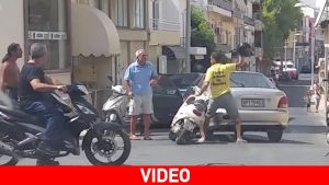 Οδηγός στο Ηράκλειο Κρήτης το έπαιζε Μάγκας και τελικά τις έφαγε!