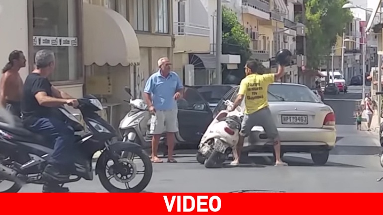Οδηγός στο Ηράκλειο Κρήτης το έπαιζε Μάγκας και τελικά τις έφαγε!