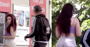 Κοινωνικό πείραμα δείχνει την παρενόχληση που λαμβάνει γυναίκα με μεγάλα οπίσθια