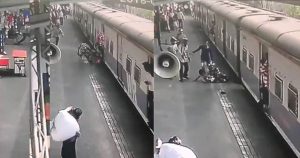 Αστυνομικός έσωσε 5χρονη που έπεσε σε ράγες τρένου που θα την έλιωνε