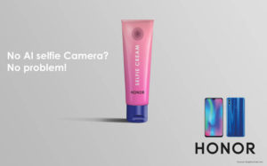 Η HONOR λανσάρει την πρώτη κρέμα προσώπου Selfie Cream