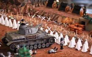 Έφτιαξε διόραμα για το Οχυρό Ρούπελ με… playmobil