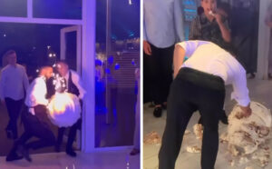 Όταν γίνεται μέγιστη γκάφα με την γαμήλια τούρτα αλλά είσαι πολύ cool γαμπρός