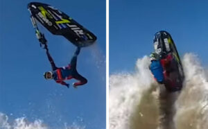 Όταν έχεις στυλ ακόμη και στο jet ski