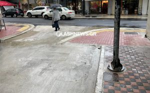 Επική γκάφα σε έργα στα Χανιά – Πεζοδρόμιο στο… πουθενά