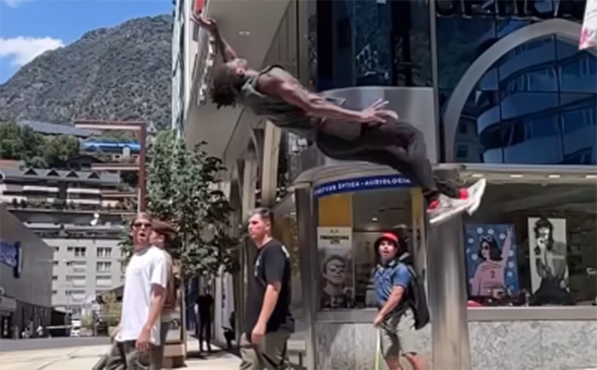 Ακροβατικά που σε εκπλήσσουν στο δρόμο