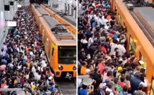 Μια τυπική μέρα στο μετρό στο Μεξικό