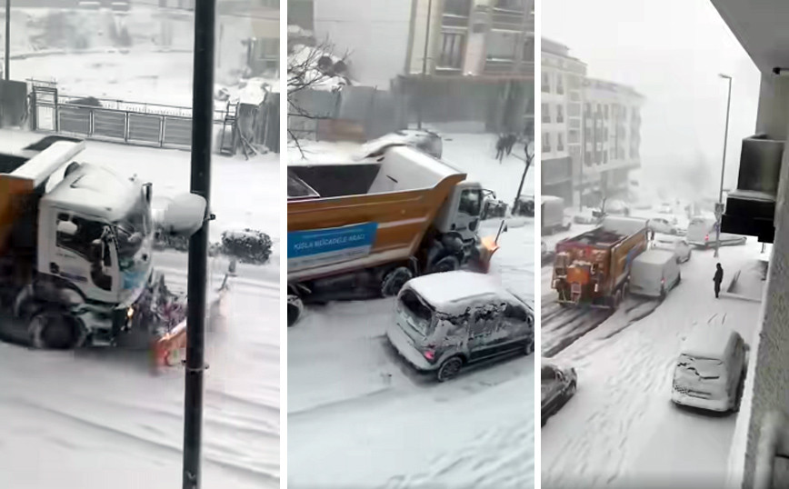 Εκχιονιστικό τα κάνει λίγο χειρότερα απ’ ό, τι ήταν πριν