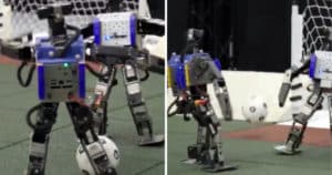 Ρομπότ της Google έπαιξαν ποδόσφαιρο και δεν τα πήγαν άσχημα