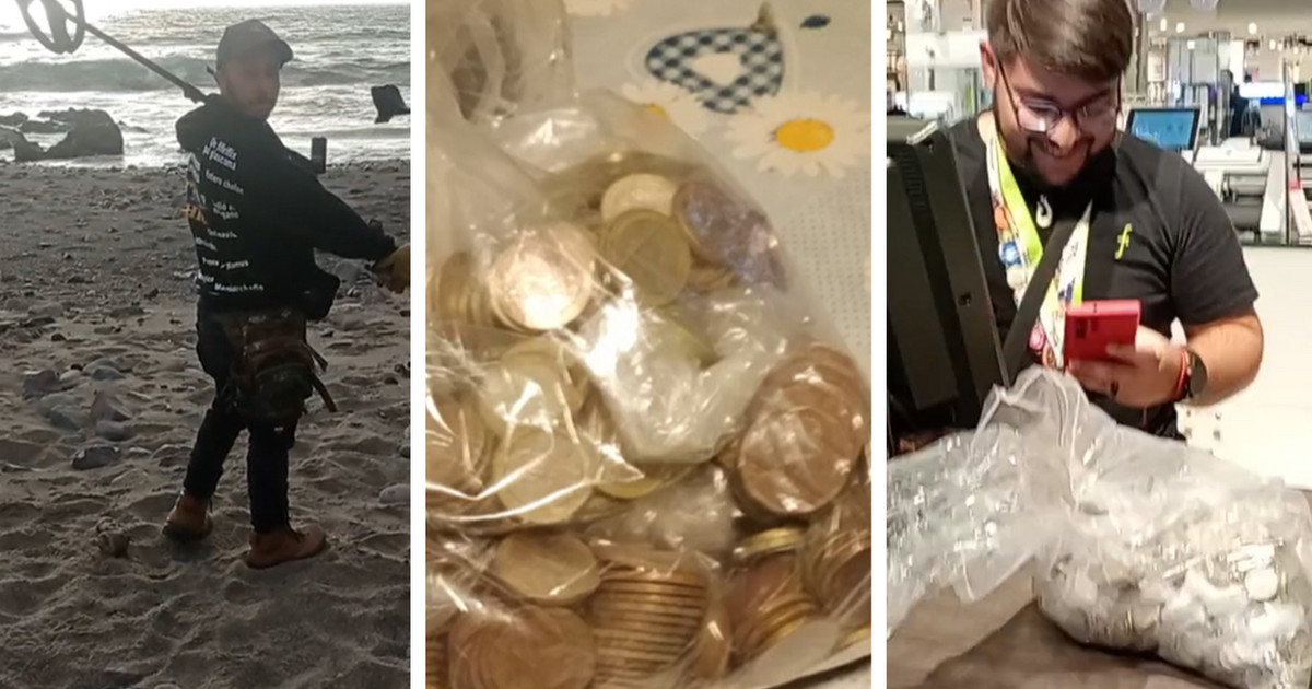 Αγόρασε τηλεόραση με τα κέρματα που βρήκε μέσα σε μία εβδομάδα με ανιχνευτή μετάλλων